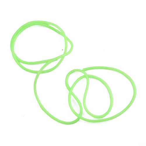 Anti Rig Tube Angeldraht, leuchtendes Nachtangel-Zubehör, PVC-Material, ID 0, 82 mm x 11, 5 m (0,8 mm x 1 m) von Trayneel