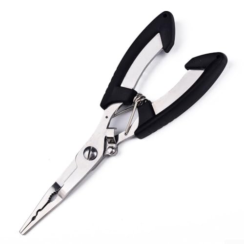 Aquatic Adventure Ready Multifunktionszange & Schere aus Edelstahl (Köderzange) von Trayneel