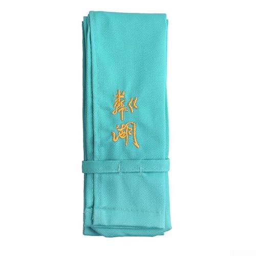 Aufbewahrungstasche für Angelruten mit verstellbarem Seil, leichter Baumwollschutz (grün) von Trayneel