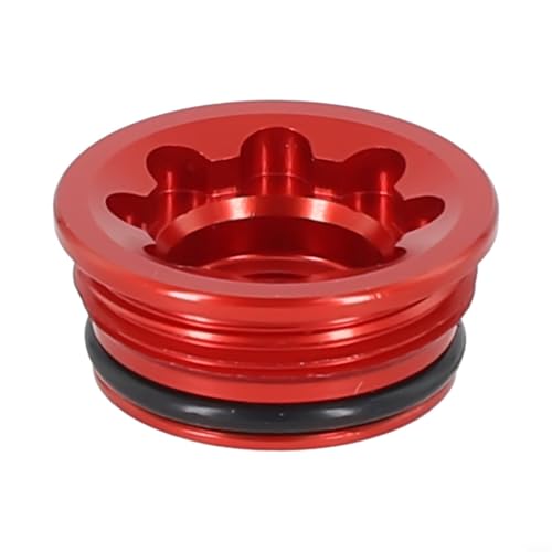 Bremssattelkappe aus Aluminiumlegierung für Hope Tech 3 V4 Big Enhance Your Cycling Experience (rot) von Trayneel