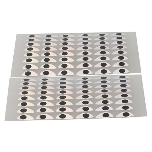 Flaches 2D-Angelaugen-Klebeband zum Fliegenbinden, Jigköder und Köderherstellung, realistisches Fischanziehzubehör (B) von Trayneel