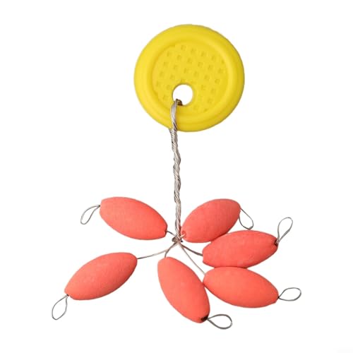 Fortschrittliche leuchtende schwimmende Perlen, perfekt für die Verbesserung Ihres Nachtfischspiels (gelbes grünes Pulver zufällig) von Trayneel