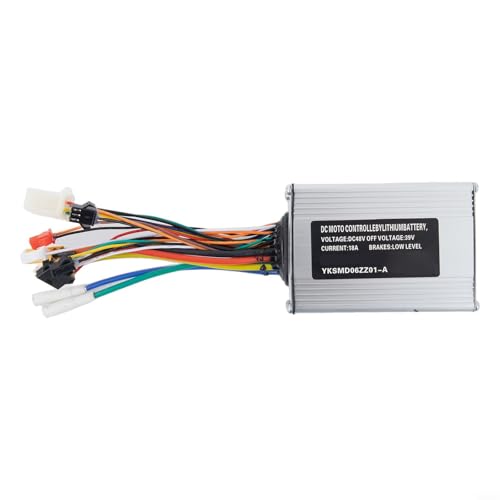 Für H5 Elektroroller Controller Typ B 18A 10 Draht Metallgehäuse 48V Spannungsersatz Kompatibel mit H5 Modell B Scooter von Trayneel