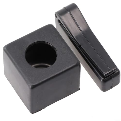 Innovativer magnetischer Pool-Queue-Kreidehalter, praktischer Gürtelclip für einfachen Zugriff von Trayneel