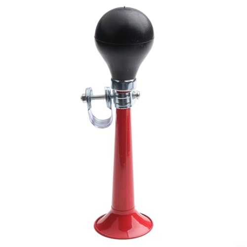 Lautes System Verbessern Sie Ihre Fahrt mit einer 17,8 cm Fahrradklingel heute (rot) von Trayneel