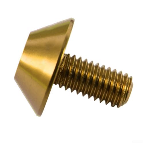 M5 x 10 Schrauben für Mountainbike-Flaschenhalter und Gepäckträger-Systeme (lila) von Trayneel