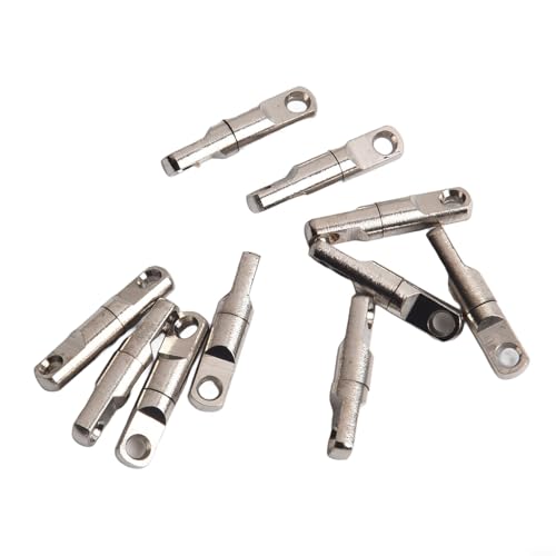 Massives Angel-Drehverbinder-Set, 10 Stück, aus Kupfer und Edelstahl für hohe Leistung (3,5# ohne Schlaufe) von Trayneel