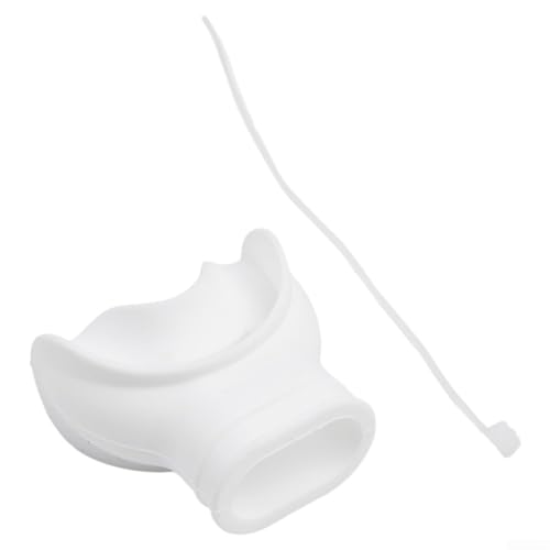 Octopus Holder Retainer Scuba Diving Regulator Mouthpiece Cover for Most Diving Regulators with Lightweight and Odorless Design (White) von Trayneel