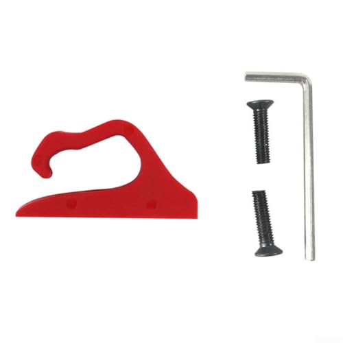 Robuster Fronthaken Zubehör für Xiaomi Elektroroller Effizientes Design für Pro-Modelle (Rot) von Trayneel