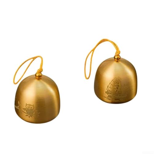 Ruhiges Windspiel aus Kupfer mit sanften Tönen für Stressabbau und Entspannung (A) von Trayneel