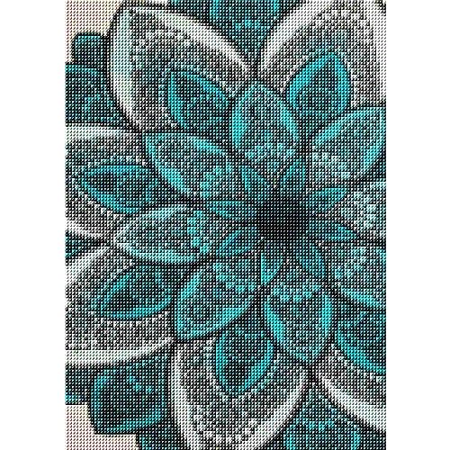 Trayosin Diamond Painting Mandala, DIY 5d Diamant Painting Bilder Erwachsene Kinder Voller Stickerei Malerei, Diamant Malerei Kits Malen nach Zahlen für Home Wand Décor (Mandala1,40x50cm) von Trayosin