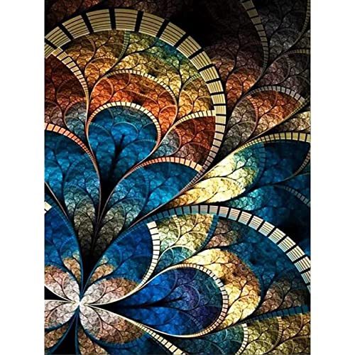 Trayosin Diamond Painting Mandala, DIY 5d Diamant Painting Bilder Erwachsene Kinder Voller Stickerei Malerei, Diamant Malerei Kits Malen nach Zahlen für Home Wand Décor (Mandala3,50x70cm) von Trayosin