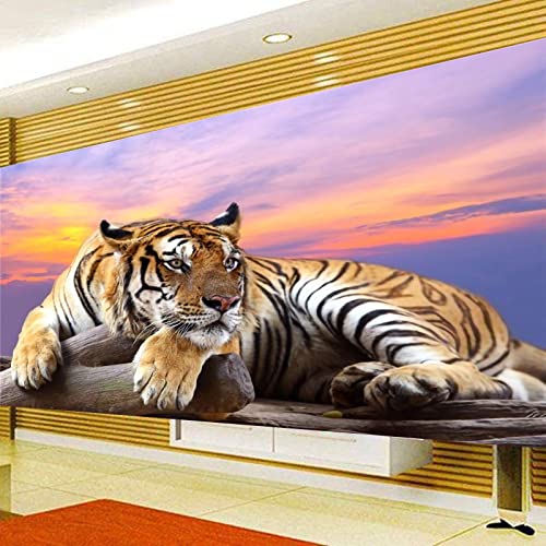 Trayosin Diamond Painting Tiere 5D Diamant Painting Bilder Erwachsene Groß xxl Diamant Malerei Tiger Kits mit Diamond Painting Zubehör Als Geschsenk Und Wanddekoration Zu Hause (120x50cm) von Trayosin