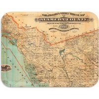 Alameda County 1880 17 "x13" Tablett von Trays4Us
