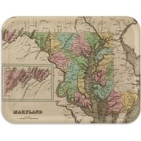 Maryland 1883 Serviertablett 17"x13" von Trays4Us