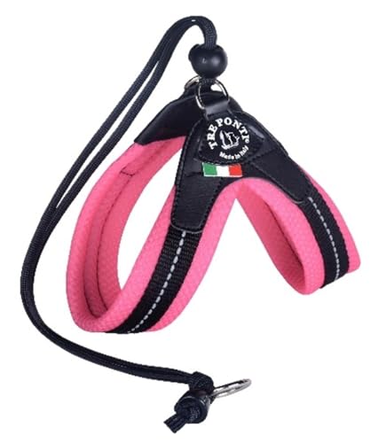 Tre Ponti Easy Fit Soft Mesh mit Kordelzug div. Farben und Größen, Größe:Gr.3/38-48 cm bis 7 Kg, Farbe:pfirsich von Tre Ponti