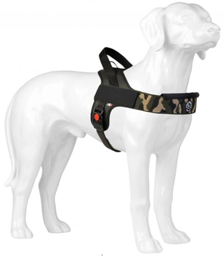 Tre Ponti Geschirr Linea Flash Camouflage Verstellbarer Bauchgurt 60-75 cm bis ca 10-20 kg Tre Ponti Geschirr Linea Flash Camouflage Verstellbarer Bauchgurt 60-75 cm bis ca 10-20 kg von Tre Ponti