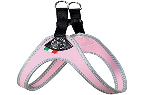 Tre Ponti Geschirr für Hunde / Farbe Rosa / Gr.1 bis ca. 3kg Brustumfang 25-29cm von TRE PONTI