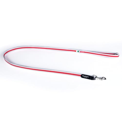Tre Ponti Leine Easy 110 cm mit reflektierendem Rand rot von Tre Ponti