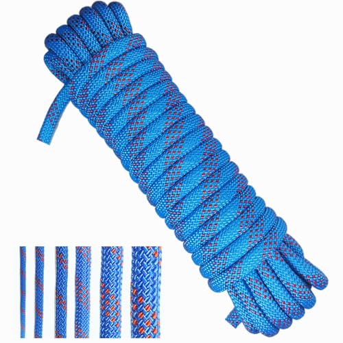 Treadstar、PolypropyleneRope、Seil 10mm Blue Schnur Rope 、BootstauwerkAnkertauwerk Dock Lines Braided Rope Nylon Cord（8mm-10Meter） von Tread star