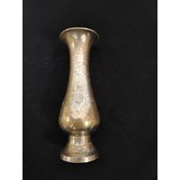 Antike Vase Floral Etched Sammlerstück | Blumentopf Home Dekorativ Blumenhalter Antikes von TreasureArtefacts