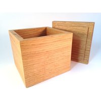 Eichenbox Mit Eichendeckel Größe S/M/L von TreasureBoxNL