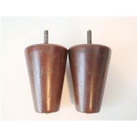 2 Vintage Möbelbeine Mid Century Lot E von TreasureCoveAlly