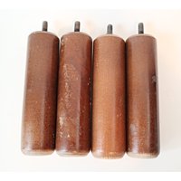 4 Vintage Möbelbeine Ersatz Lot G von TreasureCoveAlly