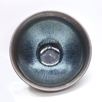 12.57.5cm Jianzhan Tenmoku Matcha Schale-Silber Hasenhaar Cha Wan 12.57.5cm Jianzhan Tenmoku Matcha Schale-Silber Hasenhaar Cha Wan von TreasureTeawares