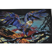 Adler Vintage Farbe Nach Zahl Bild Wandbehang von TreasureTimeCapsule