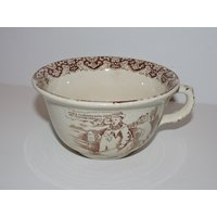 Antik York Tyke Bb England Große Tasse von TreasureTimeCapsule