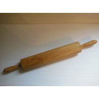 Massive Vintage Holz Teigroller von TreasureTimeCapsule