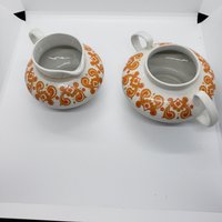 Mid Century Modern Milchkännchen Und Zuckerdose Christina Von Ridgway von TreasuresFoundNorth