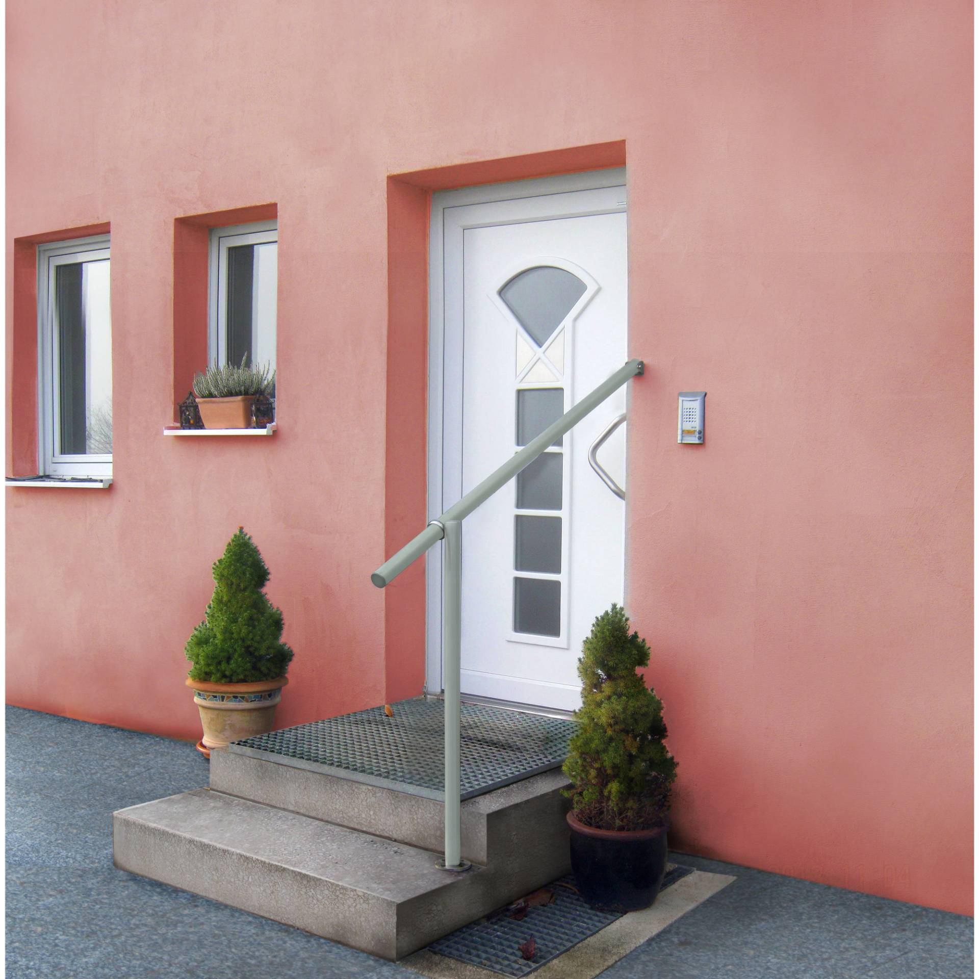 Treba Geländerset 'GA1' Aluminium 115 cm, Bodenmontage Treba Geländerset 'GA1' Aluminium 115 cm, Bodenmontage von Treba