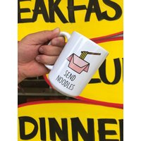 Senden Noods Becher 15 Unzen Keramikbecher von TreceCielos