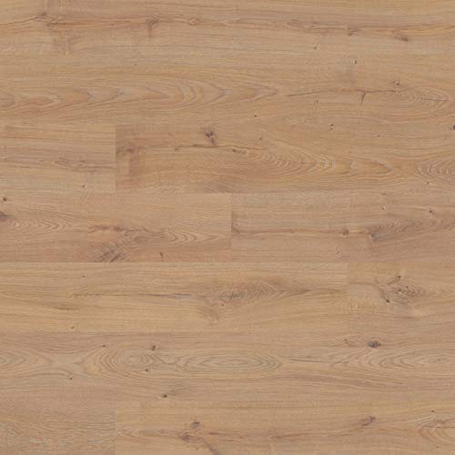 Laminatboden TRECOR® Classic 7 mm Stark, Klicksystem, NK AC3/31 - Garantie 15 Jahre - Format: 1285 x 190 mm - Fußbodenheizung geeignet - Sie kaufen 1 m² (Laminatboden | Musterstück, Timber Oak) von Trecor