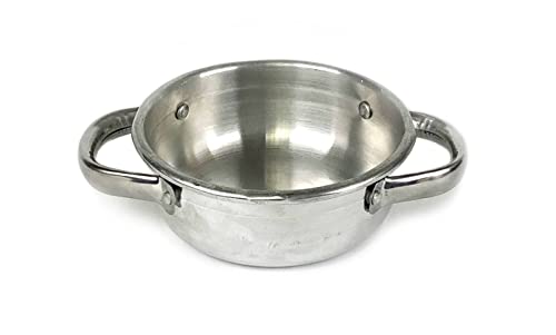 Tredoni 12cm Authentische Shakshuka-Pfanne - Bratpfanne und Servierplatte aus Aluminium mit Doppelgriff (12 cm) von Tredoni