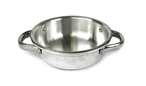 Tredoni 14cm Authentische Shakshuka-Pfanne - Bratpfanne und Servierplatte aus Aluminium mit Doppelgriff (14 cm) von Tredoni