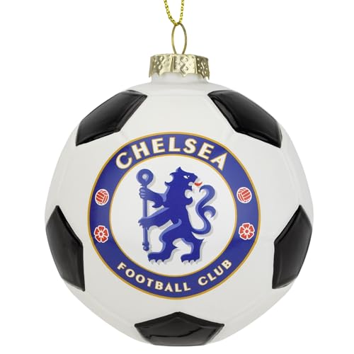 Tree Buddees Chelsea F.C. Offizielle Fußballkugel Limited Edition – Premier League Soccer Team (Chelsea F.C. Glaskugel) von Tree Buddees