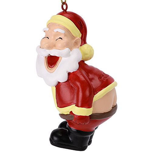 Tree Buddees Lustiger Weihnachtsmann mit Mondmotiv Tree Buddees Lustiger Weihnachtsmann mit Mondmotiv von Tree Buddees