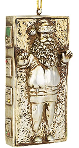 Tree Buddees Santa Frozen in Carbonit Funny Star Wars Parodie Weihnachten Ornament Tree Buddees Santa Frozen in Carbonit Funny Star Wars Parodie Weihnachten Ornament von Tree Buddees