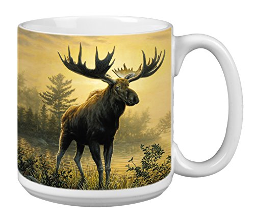 Tree Free Grußkarten XM29522 20 oz XL'Elch Wildlife, Motiv Kaffeetasse aus Keramik von Tree-Free Greetings