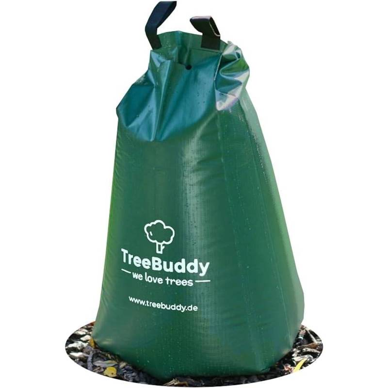 TreeBuddy Original Baumbewässerungssack 75l Langzeitbewässerung Bäume bis 9h von TreeBuddy