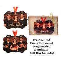 Benutzerdefinierte Fotoverzierung Doppelseitiges Aluminium, Geschenkbox von TreeBudsDesigns