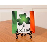 Irland/Irish Dekorative Fliesen Mit Ständer von TreeBudsDesigns