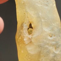 Libysches Wüstenglas Mit Natürlichem Tektit, 9, 9 Gramm von TreeFortBazaar