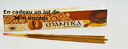 3 x Grün Tree Mantra Premium Räucherstäbchen (3 Packungen von 12 Sticks), 15 g von TreeGreen