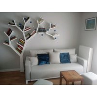 Einzigartige Rustikale, Baum-Bücherregale, Baumzweig-Bücherregale, Bücherständer, Dekorative Bibliothek, Bauernhaus-Bücherregale von TreebookShelfArt
