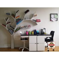 Spezielles Design Baum Bücherregal Für Kindergarten Und Schule Büro von TreebookShelfArt