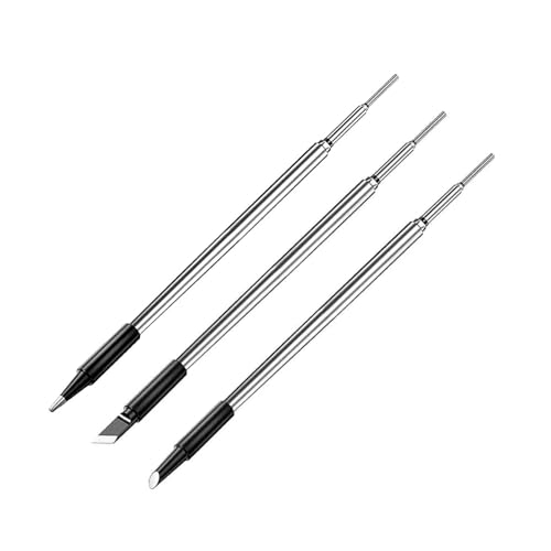 Treedix 3 Stück Lötkolbenspitzen, Ersatzspitzen für Lötkolben, Lötkolben Schweißspitze Treedix 3 Stück Lötkolbenspitzen, Ersatzspitzen für Lötkolben, Lötkolben Schweißspitze von Treedix